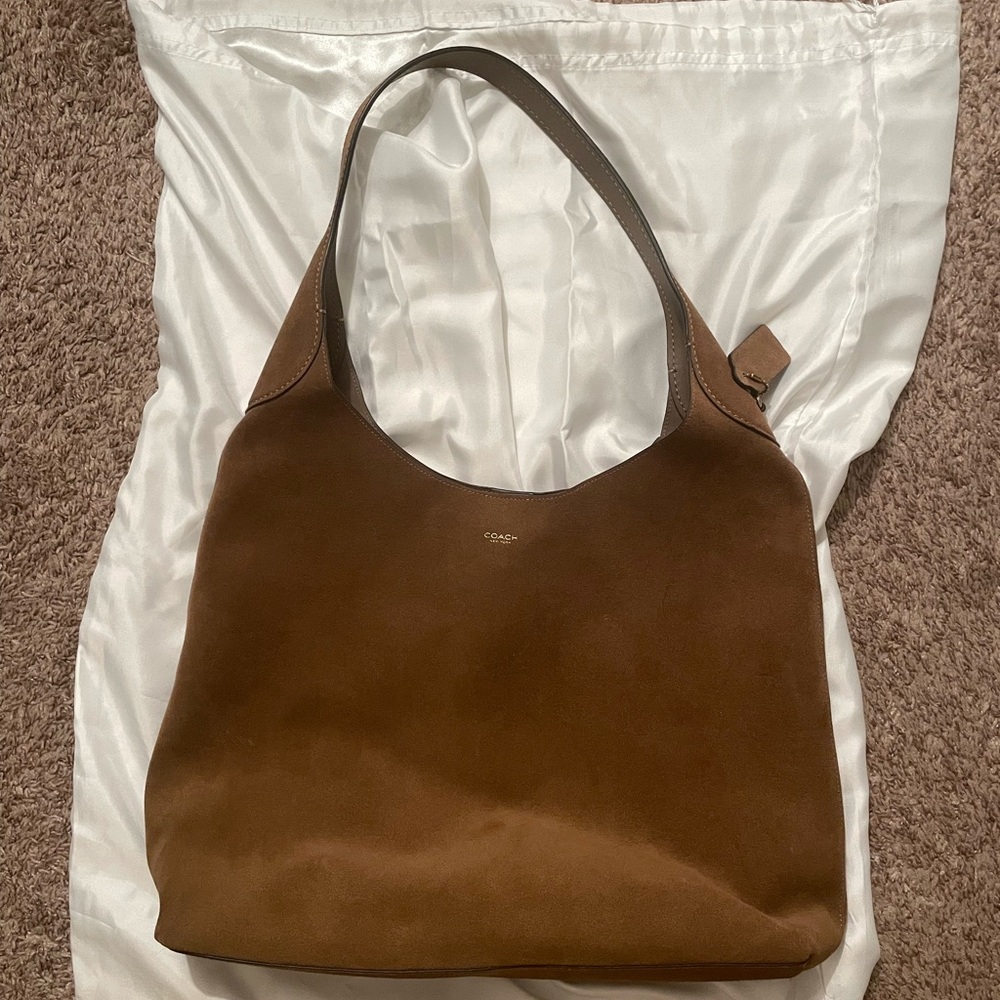 Coach Brooklyn 39 Cedar Suede Bag